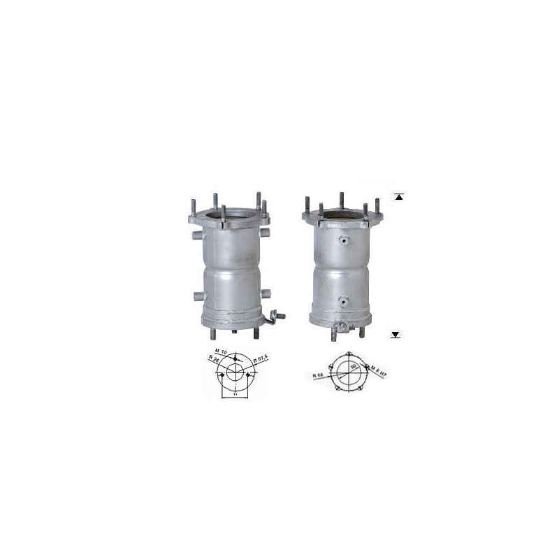 1. Katalysator (Close Coupled)