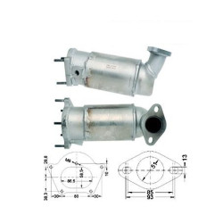Katalysator (Close Coupled)