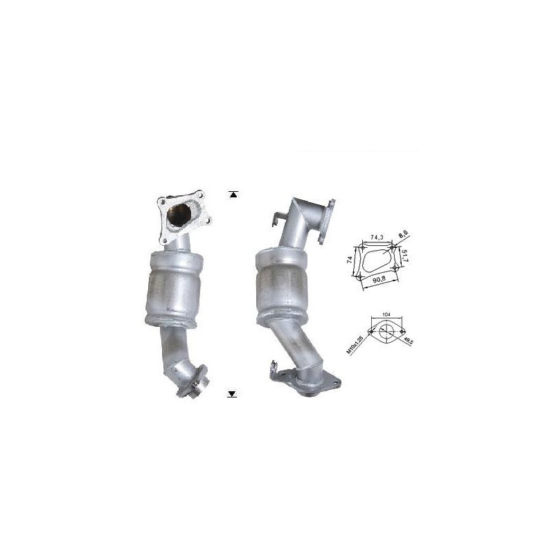 Katalysator (Close Coupled)
