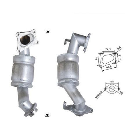 Katalysator (Close Coupled)