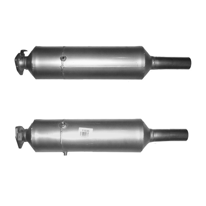Katalysator + DPF (SiC)