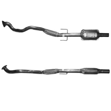 2. Katalysator (til modeller uden DPF)