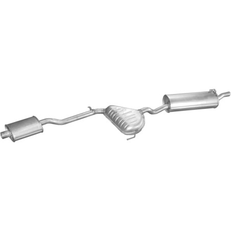 rear silencer