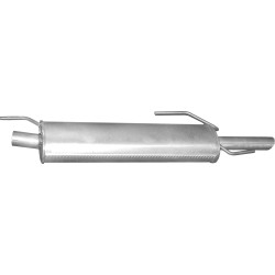rear silencer