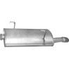 rear silencer