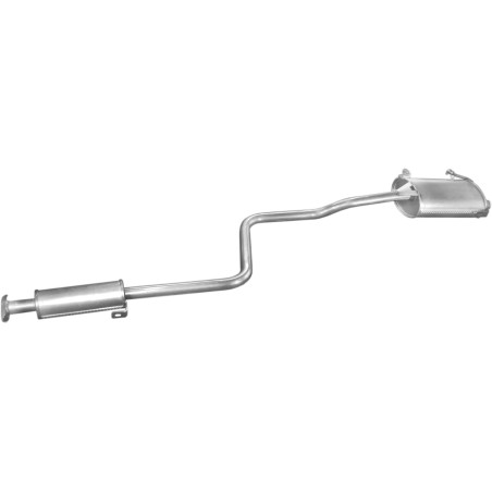 rear silencer