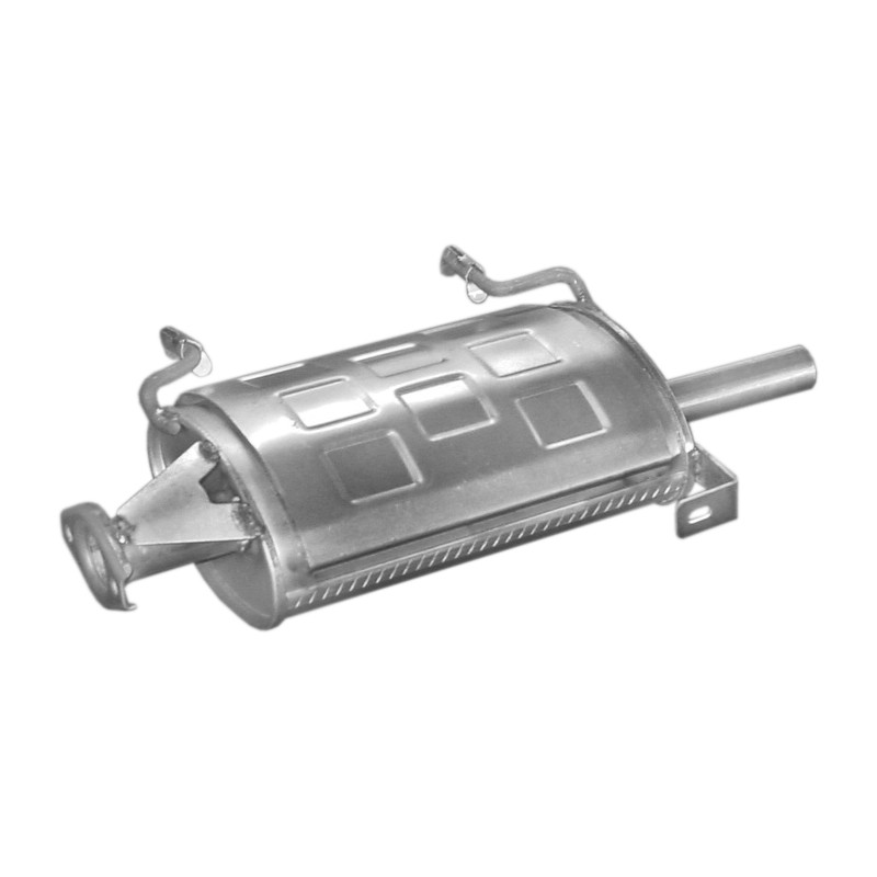 rear silencer