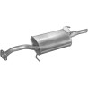 rear silencer