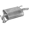 rear silencer