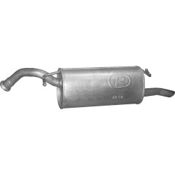 rear silencer