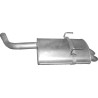 rear silencer