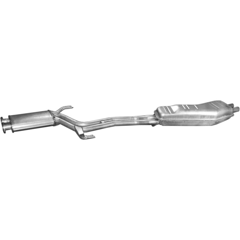rear silencer