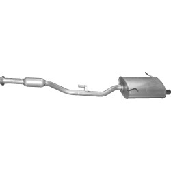 rear silencer