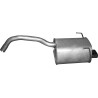 rear silencer