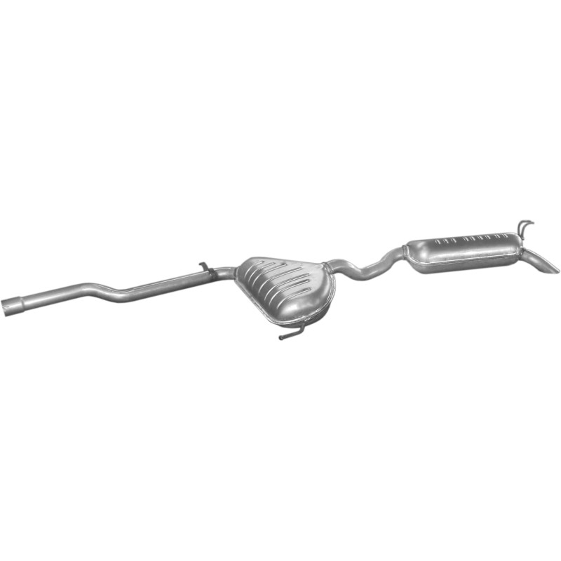 rear silencer
