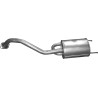 rear silencer