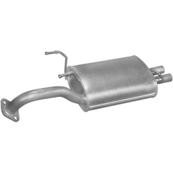 rear silencer
