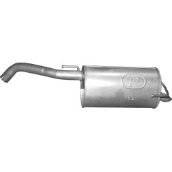 rear silencer