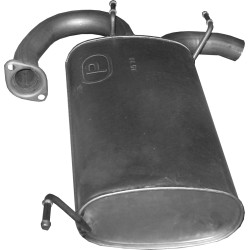 rear silencer