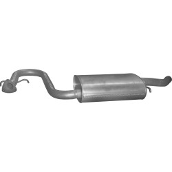 rear silencer