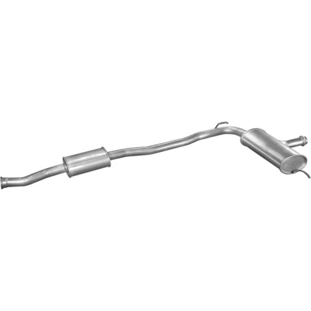 rear silencer
