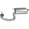 rear silencer
