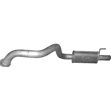 rear silencer