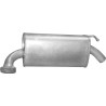 rear silencer