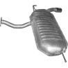 rear silencer
