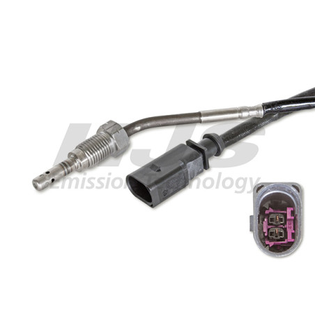 Temperatursensor før turbolader