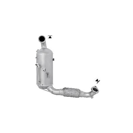 Diesel Partikel Filter - (2 rørs version)