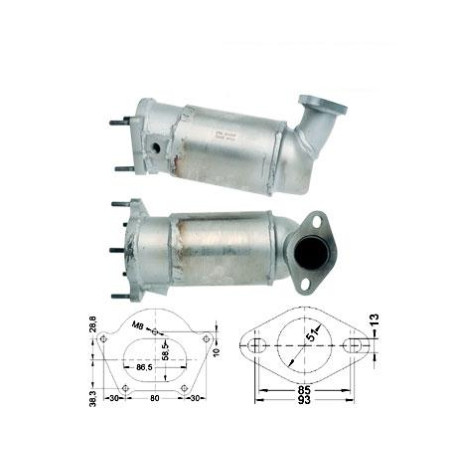 Katalysator (Close Coupled)