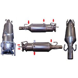 Diesel Partikel Filter (SiC) - (Kernemateriale som OE)