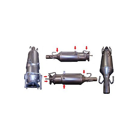Diesel Partikel Filter (SiC) - (Kernemateriale som OE)