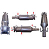 Diesel Partikel Filter (SiC) - (Kernemateriale som OE)