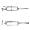 Diesel Partikel Filter (SiC) - (Kernemateriale som OE)
