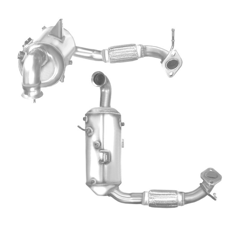 Diesel Partikel Filter - (1 rørs version)