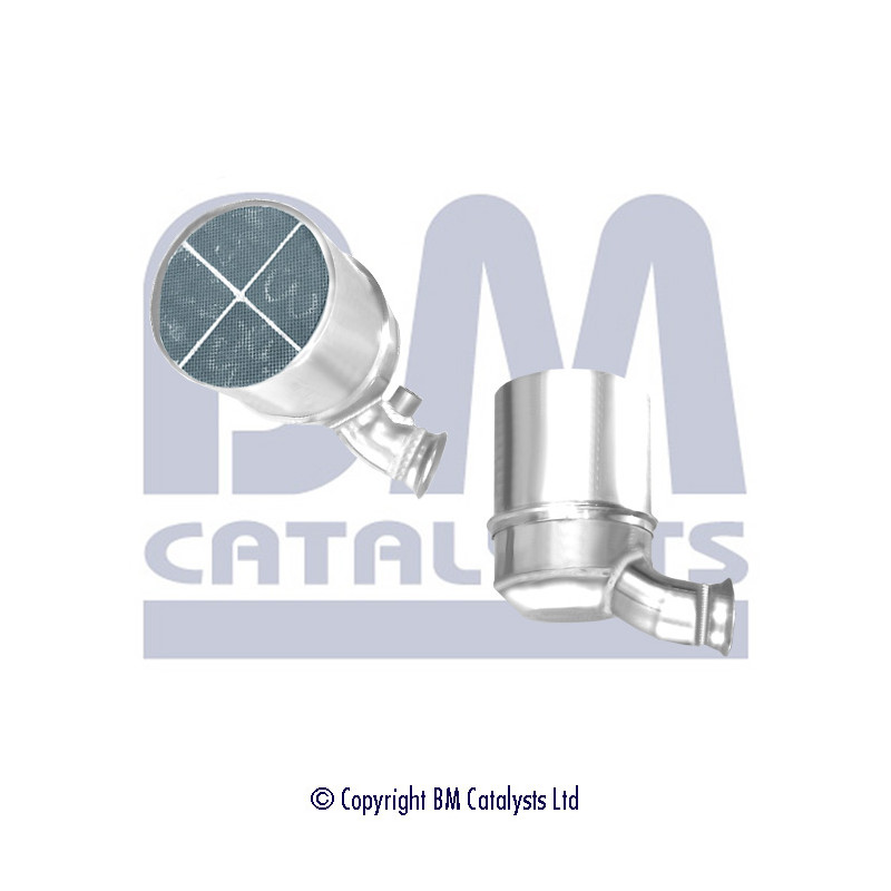 Diesel Partikel Filter (SiC) (Kernemateriale som OE) - inkl. trykrør 10018R