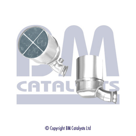 Diesel Partikel Filter (SiC) (Kernemateriale som OE) - inkl. trykrør 10018R