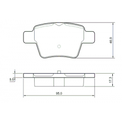 Bremsedele bag - 1