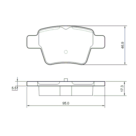 Bremsedele bag - 1