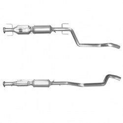 Katalysator + DPF (SiC) (2 Rørssystem) STEL NR. -71XXXXXX / -7GXXXXXX - 1
