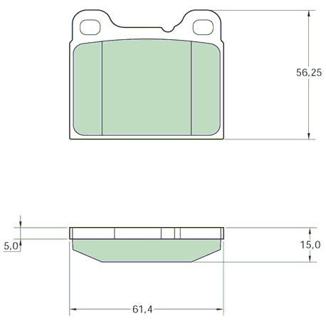 Bremsedele bag - 1