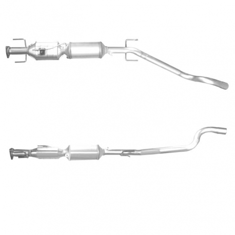 Katalysator + DPF (1 & 2 RØRSSYSTEM) (SiC) - 1