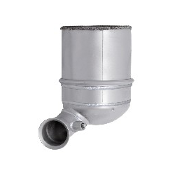 Diesel Partikel Filter (SiC) - (Kernemateriale som OE) - inkl. trykrør 1001 - 1