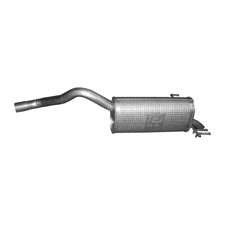 rear silencer